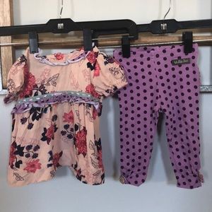 2 piece Matilda Jane outfit 6-12 months